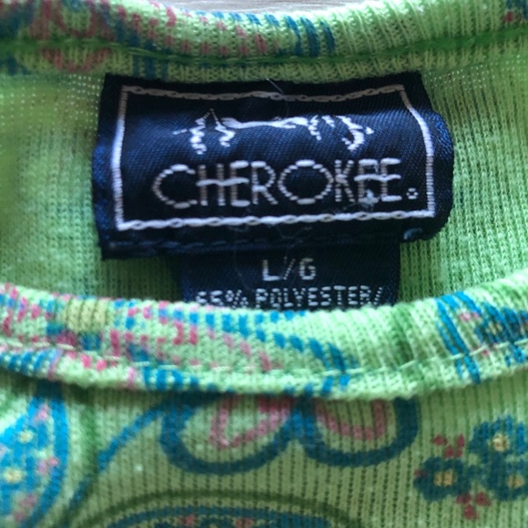 Green flowers baby tee - Picture 2 of 2